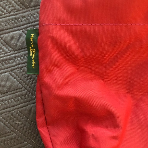 Herve chapelier pink and red tote - Picture 3 of 4